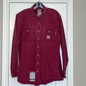 Men’s Carhartt Fire Retardant shirt Size M